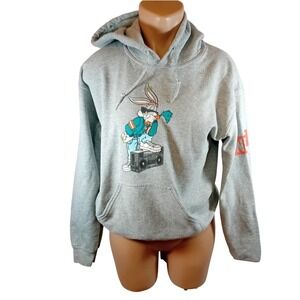 Authentic‎ Official Neff X Looney Tunes Hoodie Bugs Bunny Streetwear Approx S